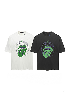【ヴィトンタイプ】×【COME HEARTS】メンズ レディース 半袖Tシャツ     aat20430