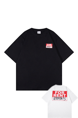【ヴェトモン】メンズ レディース 半袖Tシャツ     aat20439