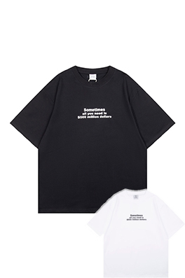 【ヴェトモン】メンズ レディース 半袖Tシャツ     aat20444