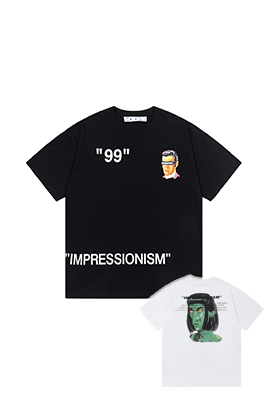 【オフホワイトタイプ】メンズ レディース 半袖Tシャツ     aat20651