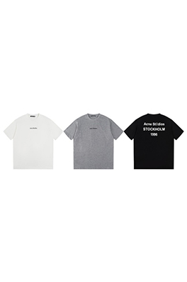 【アクネ ストゥディオ ズ】メンズ レディース 半袖Tシャツ     aat20658