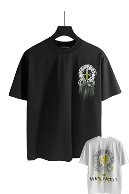 【クロムハーツタイプ】メンズ レディース 半袖Tシャツ    aat20695