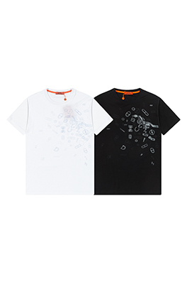 【エルメスタイプ】メンズ レディース 半袖Tシャツ    aat20712