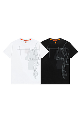 【エルメスタイプ】メンズ レディース 半袖Tシャツ    aat20713