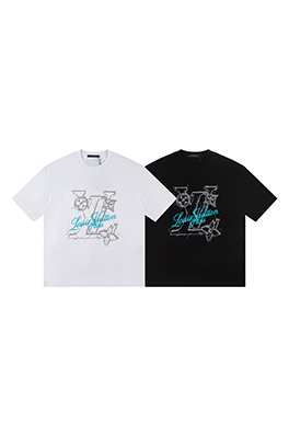 【ヴィトンタイプ】メンズ レディース 半袖Tシャツ    aat20728