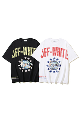 【オフホワイトタイプ】メンズ レディース 半袖Tシャツ    aat20739