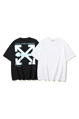 【オフホワイトタイプ】メンズ レディース 半袖Tシャツ    aat20741