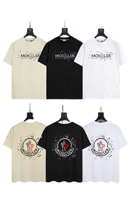 【モンクレールタイプ】メンズ レディース 半袖Tシャツ    aat20755