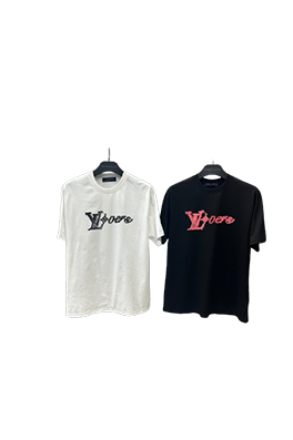 【ヴィトンタイプ】メンズ レディース 半袖Tシャツ    aat20782
