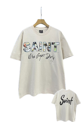 【セント マイケル】メンズ レディース 半袖Tシャツ    aat20798
