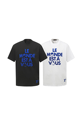 【ヴィトンタイプ】メンズ レディース 半袖Tシャツ    aat20805