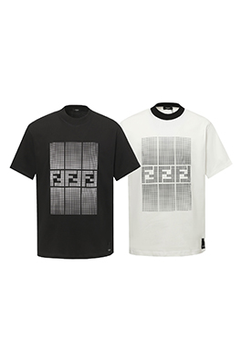 【フェンディタイプ】メンズ レディース 半袖Tシャツ    aat20815