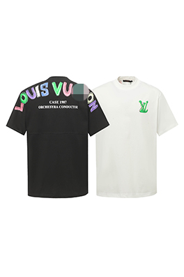 【ヴィトンタイプ】メンズ レディース 半袖Tシャツ    aat20821