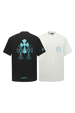 【クロムハーツタイプ】メンズ レディース 半袖Tシャツ    aat20826