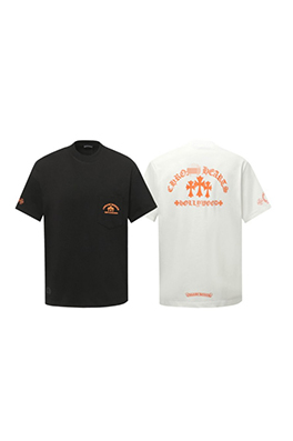 【クロムハーツタイプ】メンズ レディース 半袖Tシャツ    aat20827