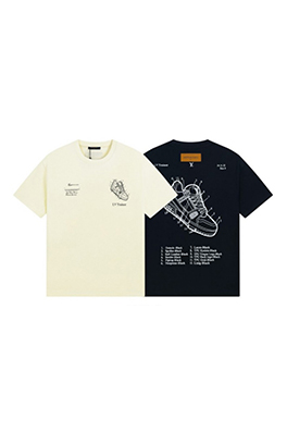 【ヴィトンタイプ】メンズ レディース 半袖Tシャツ    aat20832