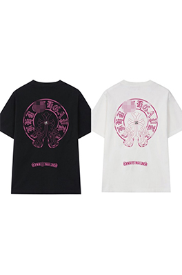 【クロムハーツタイプ】メンズ レディース 半袖Tシャツ    aat20840