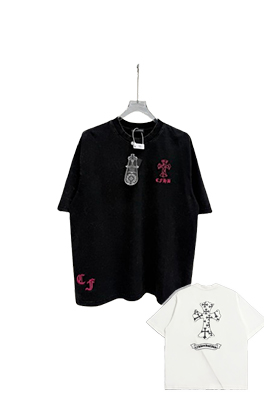 【クロムハーツタイプ】メンズ レディース 半袖Tシャツ    aat20873