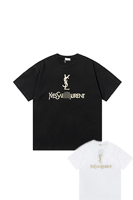 【サンローランタイプ】メンズ レディース 半袖Tシャツ    aat20876