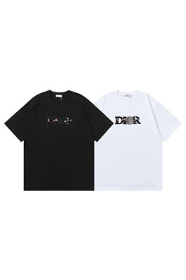 【ディオールタイプ】メンズ レディース 半袖Tシャツ    aat20893