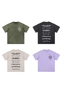【クロムハーツタイプ】メンズ レディース 半袖Tシャツ    aat20903