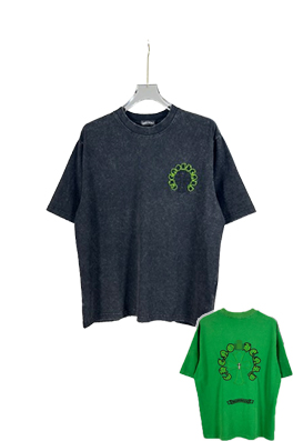 【クロムハーツタイプ】メンズ レディース 半袖Tシャツ    aat20905