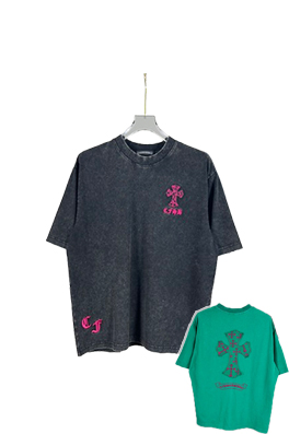 【クロムハーツタイプ】メンズ レディース 半袖Tシャツ    aat20907
