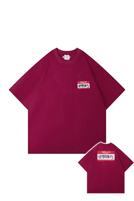 【ヴェトモン】メンズ レディース 半袖Tシャツ    aat20931