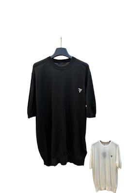 【プラダタイプ】メンズ レディース 半袖Tシャツ    aat20938