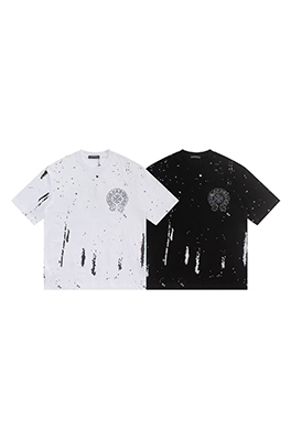 【クロムハーツタイプ】メンズ レディース 半袖Tシャツ    aat20942