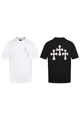 【クロムハーツタイプ】メンズ レディース 半袖Tシャツ    aat20954