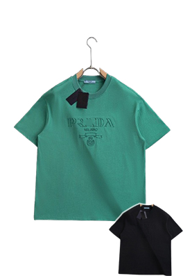 【プラダタイプ】メンズ レディース 半袖Tシャツ    aat20985