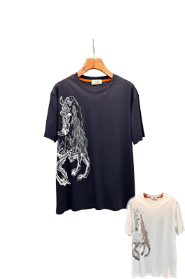 【エルメスタイプ】メンズ レディース 半袖Tシャツ    aat21000