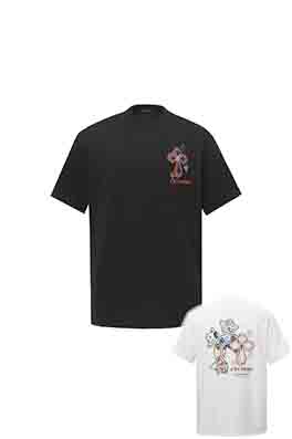 【クロムハーツタイプ】メンズ レディース 半袖Tシャツ    aat21022