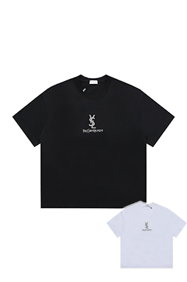 【サンローランタイプ】メンズ レディース 半袖Tシャツ    aat21033