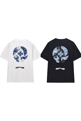 【クロムハーツタイプ】メンズ レディース 半袖Tシャツ    aat21045
