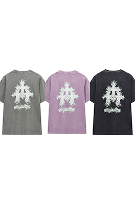 【クロムハーツタイプ】メンズ レディース 半袖Tシャツ    aat21046