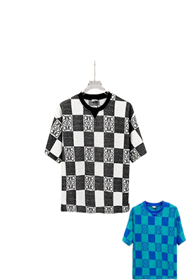 【ロエベタイプ】メンズ レディース 半袖Tシャツ    aat21056