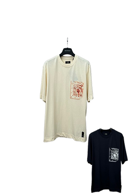 【フェンディタイプ】メンズ レディース 半袖Tシャツ    aat21072