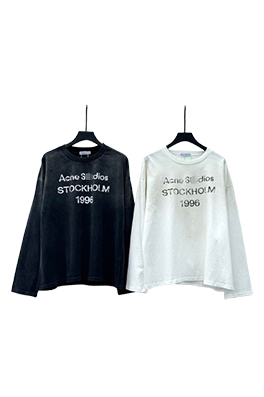 【アクネ ストゥディオ ズ】メンズ レディース 長袖Tシャツ    aat21077