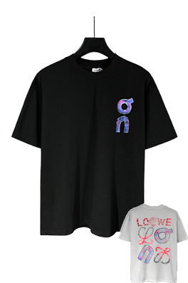 【ロエベタイプ】メンズ レディース 半袖Tシャツ    aat21090