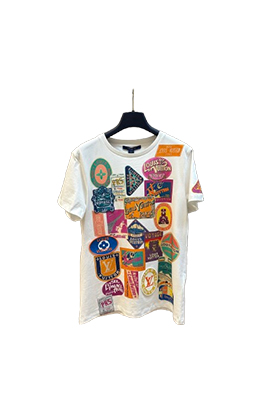 【ヴィトンタイプ】メンズ レディース 半袖Tシャツ    aat21112