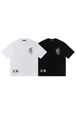 【クロムハーツタイプ】メンズ レディース 半袖Tシャツ    aat21118
