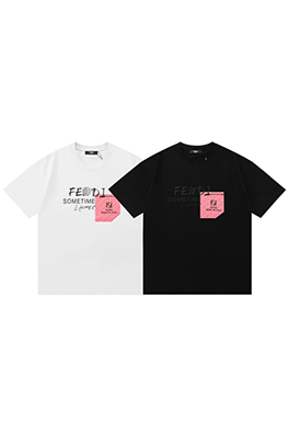 【フェンディタイプ】メンズ レディース 半袖Tシャツ    aat21123