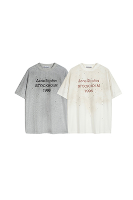 【アクネ ストゥディオ ズ】メンズ レディース 半袖Tシャツ    aat21124