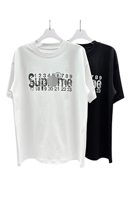 【マルタンマルジェラ】×【シュプリームタイプ】メンズ レディース 半袖Tシャツ    aat21132