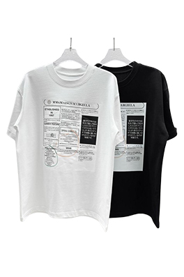 【マルタンマルジェラ】メンズ レディース 半袖Tシャツ    aat21133