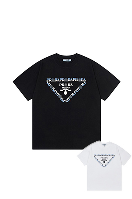 【プラダタイプ】メンズ レディース 半袖Tシャツ    aat21145