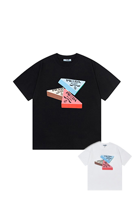 【プラダタイプ】メンズ レディース 半袖Tシャツ    aat21147