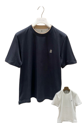 【ブルネロクチネリ】メンズ レディース 半袖Tシャツ    aat21171